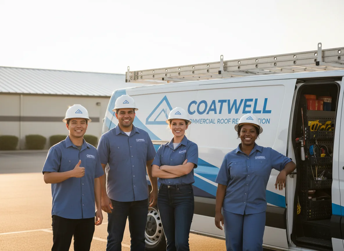 Commercial roof coating company in Park, KS